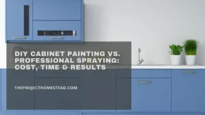 Read more about the article DIY Cabinet Painting vs. Professional Spraying: Cost, Time & Results