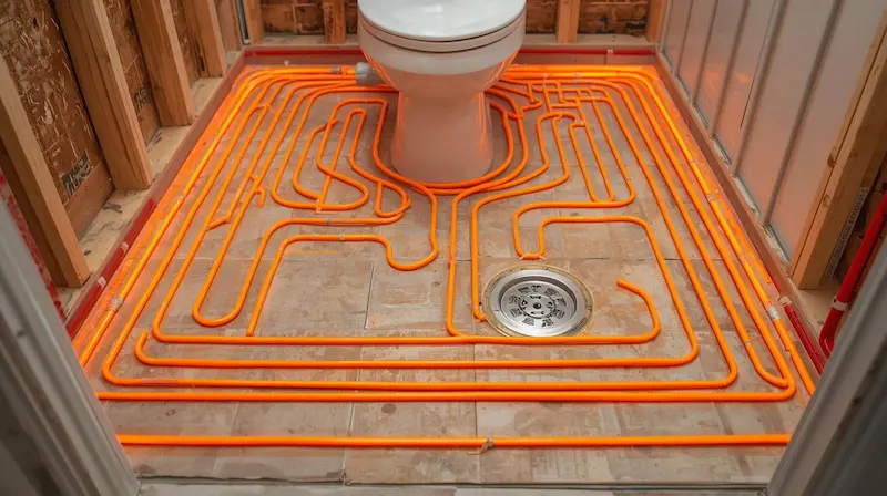 bathroom floor renovation