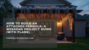 Read more about the article How to Build an Attached Pergola: A Weekend Project Guide (with Plans)
