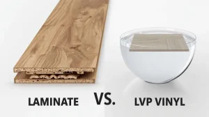Read more about the article LVP vs. Laminate Flooring: Which is Better for Basements & Pets?
